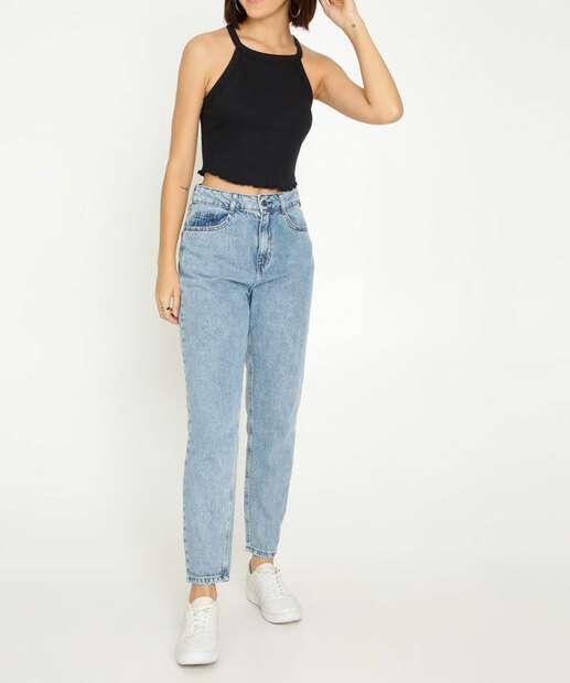 Blusa Cropped Feminina Nadador Textura