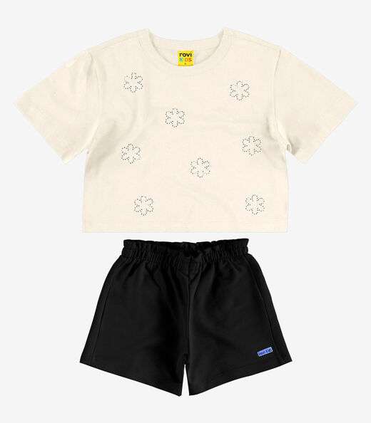 Image_Conjunto Blusa com Shorts Meia Malha Rovi Kids Bege