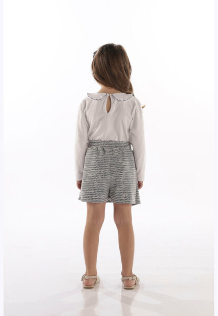 Conjunto Cotton Short-Saia Tweed Up Baby