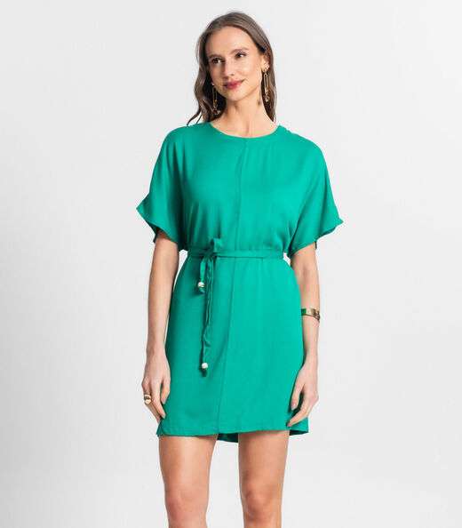 Vestido Curto Feminino Endless Verde