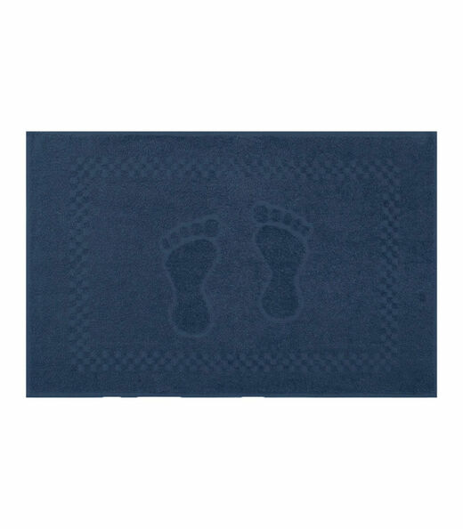 Image_Toalha De Piso Pezinho Em Jacquard Appel Azul