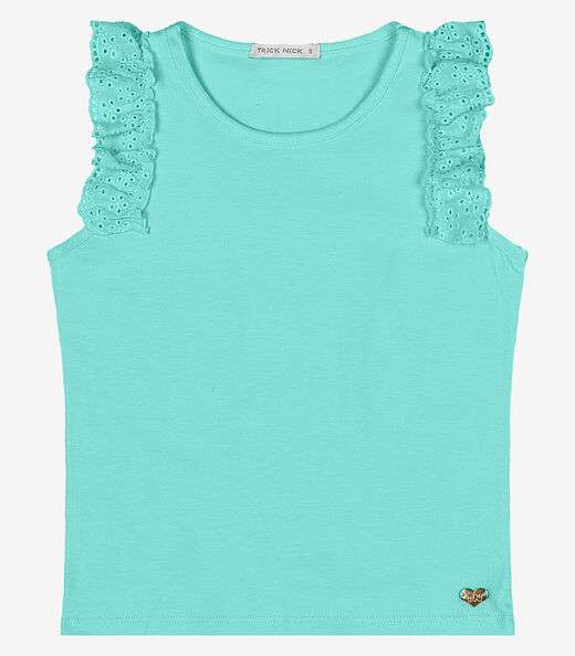 Regata Infantil Feminina Trick Nick Azul