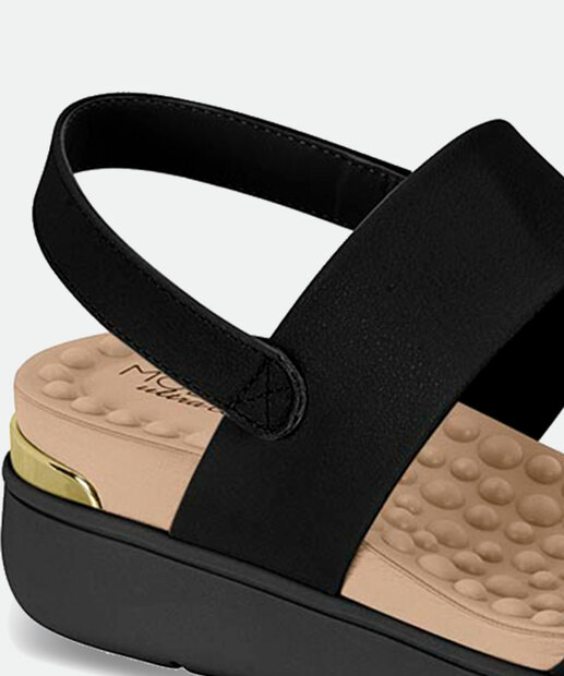 Sandália Feminina Flatform Tiras Modare 