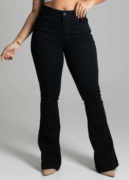 Calça Sarja Sawary Flare - 277632