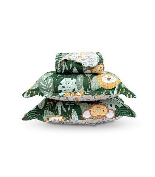 Image_Kit Cobre Leito Casual Kids Casal Appel Verde