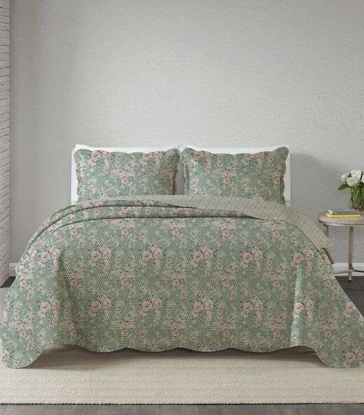 Jogo De Colcha Paris Casal Corttex Verde