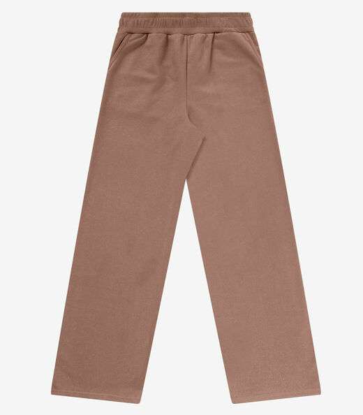 Calça Feminina em Moletom Rovitex Marrom