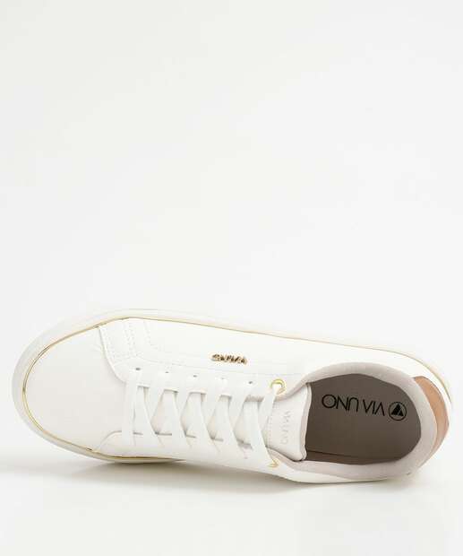 Tênis Casual Feminino Básico Via Uno 
