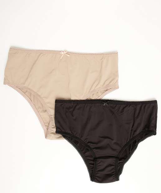 Image_Kit 2 Calcinhas Plus Size Biquíni Microfibra Marisa