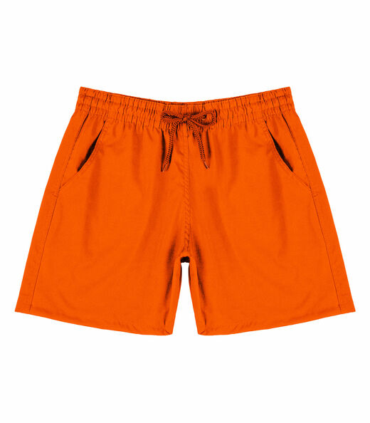 Image_Bermuda Masculina Com Bolsos De Tactel Select Laranja