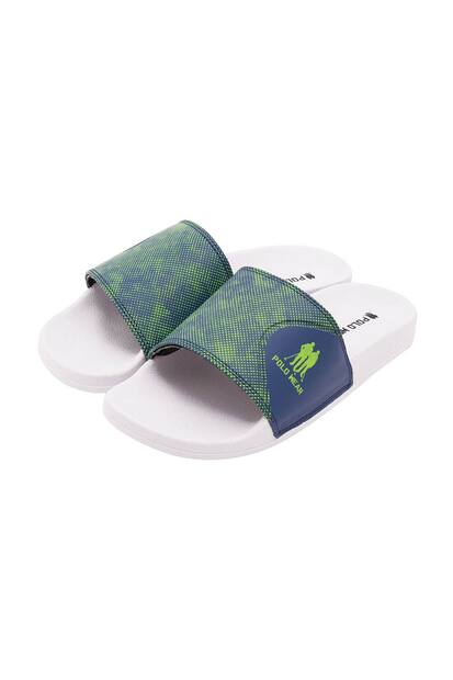 Chinelo Slide Masculino Jogador Polo Wear Azul Escuro