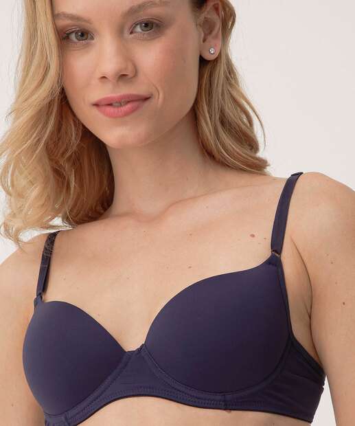 Kit 2 Sutiãs Com Base E Com Bojo Laço Marisa