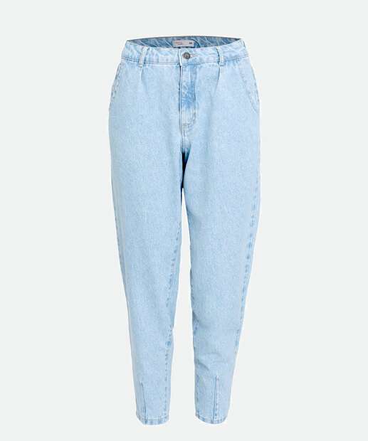 Calça Jeans Reta Slouchy Feminina Marisa