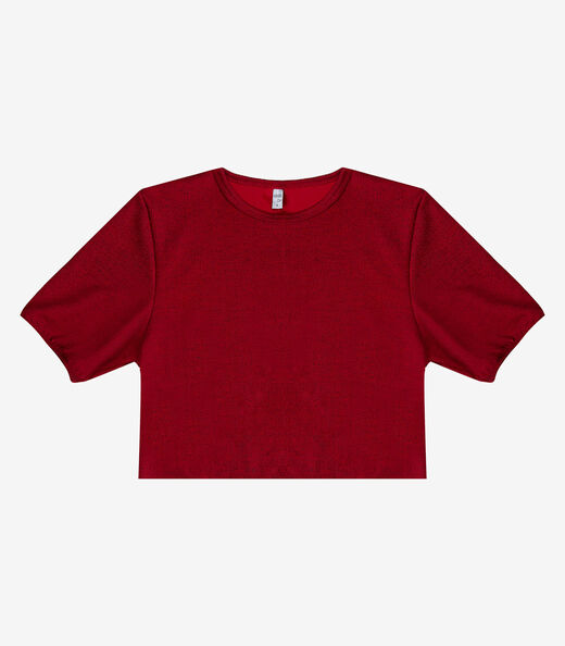 Blusa Feminina Em Tecido Henera Infinita Cor Vermelho
