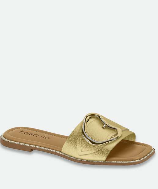 Image_Rasteirinha Feminina Metalizada Beira Rio Dourado