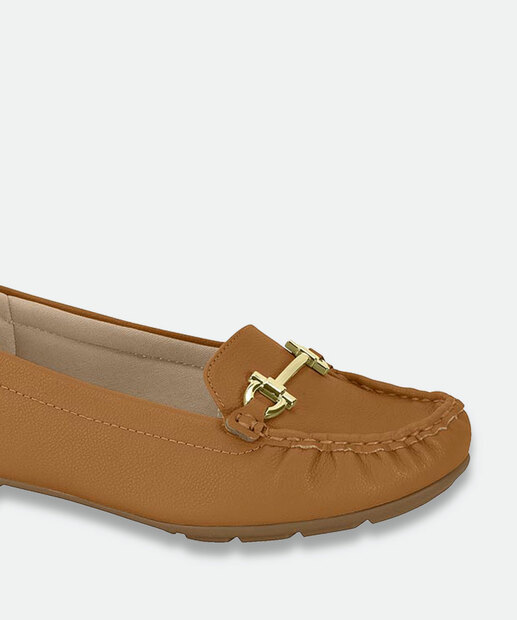 Mocassim Feminino Caramelo Modare