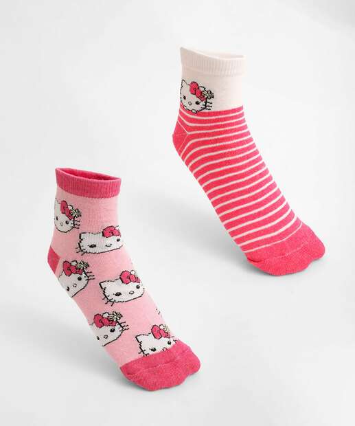 Image_Kit Meia Cano Longo Feminina Hello Kitty Sanrio