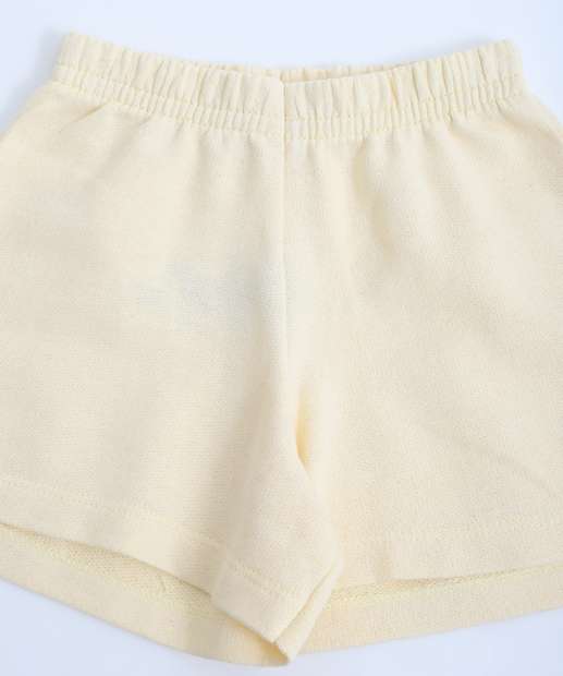 Conjunto Infantil Manga Curta Estampado Marisa Tam 1 a 3