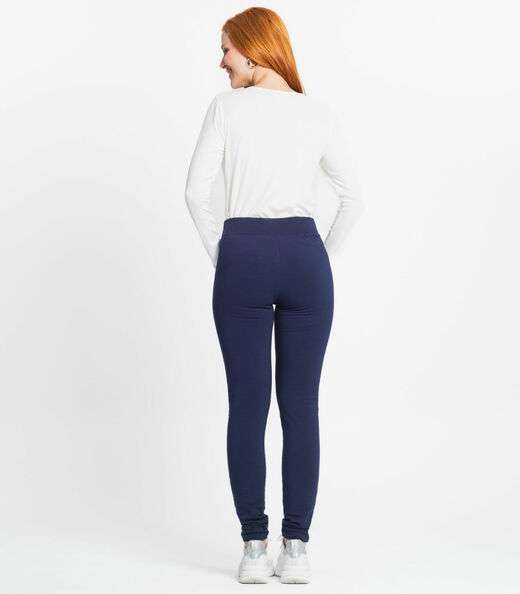 Legging Feminina Básica Rovitex Azul