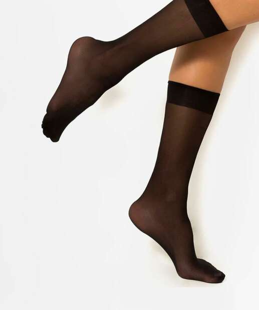 Image_Meia feminina 3/4 Europeu Fio 20 Trifil