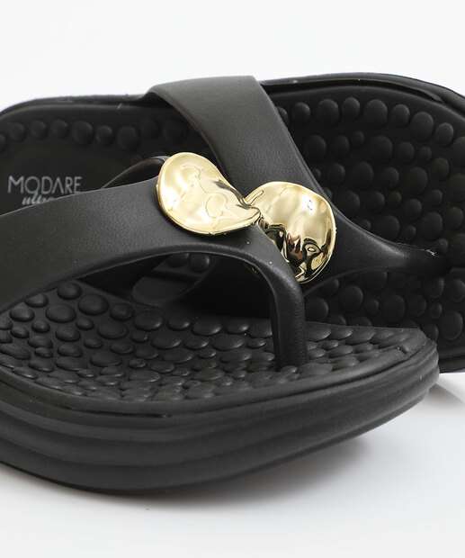 Tamanco Feminino Flatform Tiras Modare