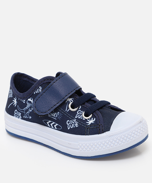 Image_Tênis Infantil Casual Coqueiros Azul