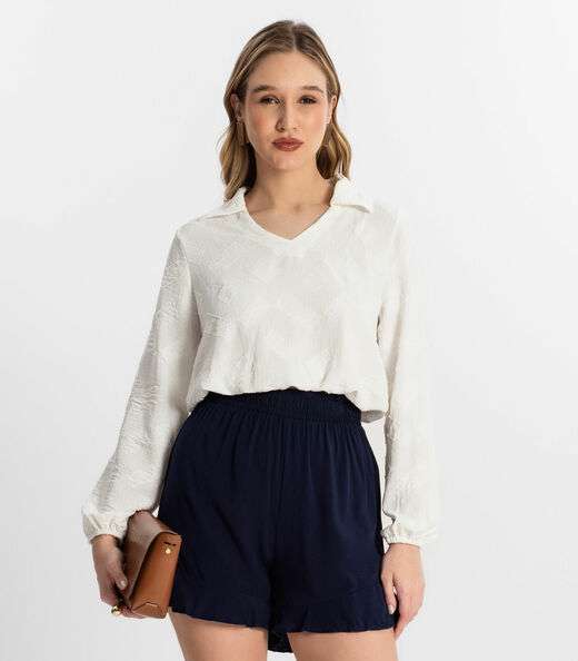 Image_Camisa Manga Longa Rovitex Bege