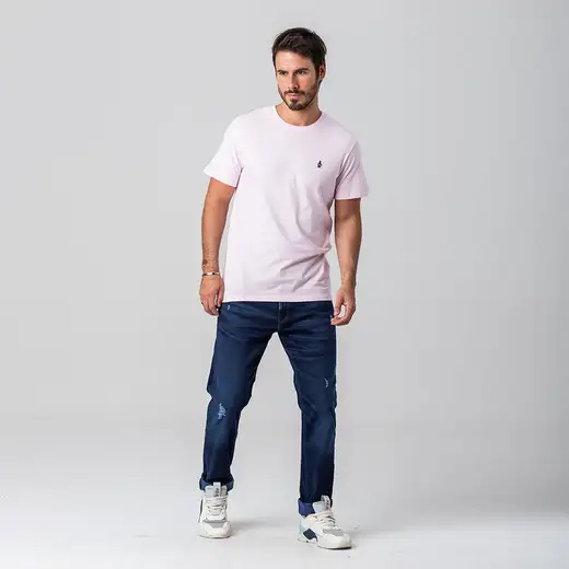 Camiseta Masculina Básica Rock e Soda
