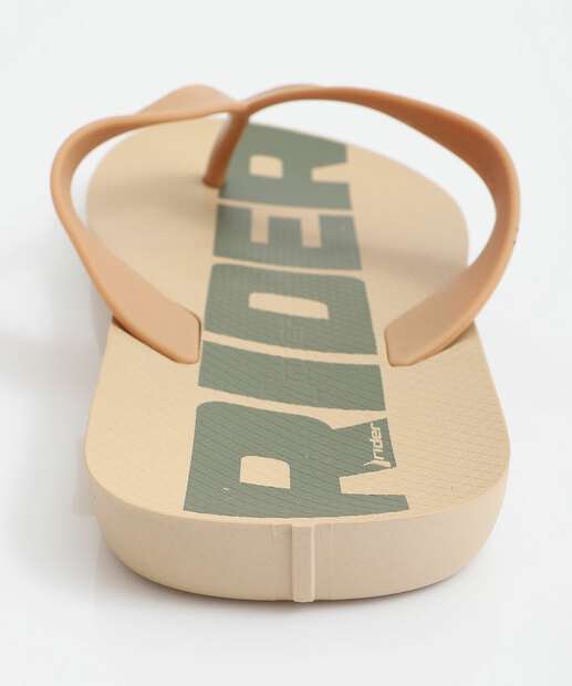 Chinelo Masculino Feel Urban Rider Bege