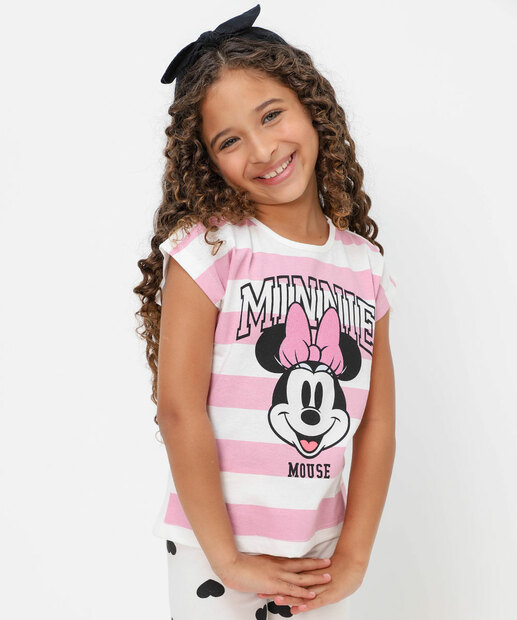 Image_Blusa Infantil Listrada Minnie Tam 4 a 10 Off White