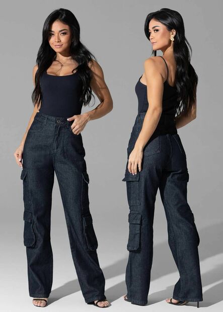 Calça Jeans Sawary Reta Petit - 282716