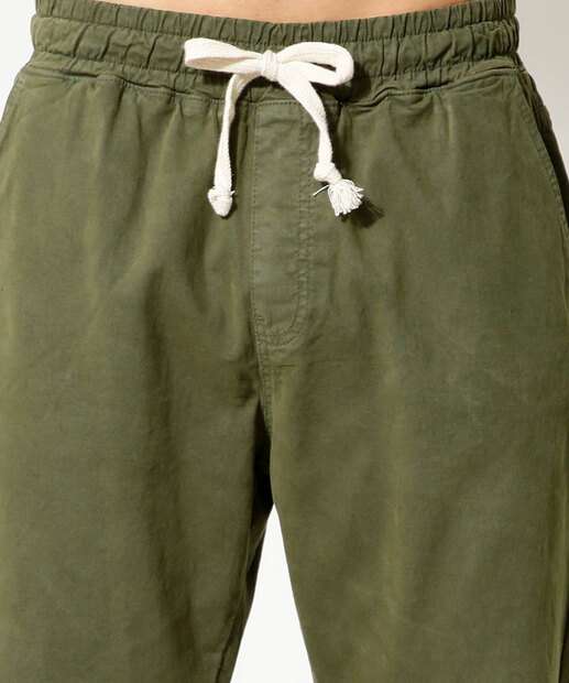 Calça Masculina Sarja Jogger Bolsos MR 