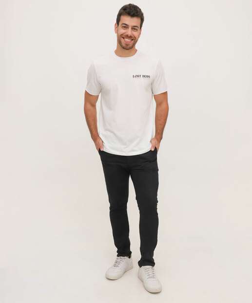 Camiseta Masculina Estampada Manga Curta MR