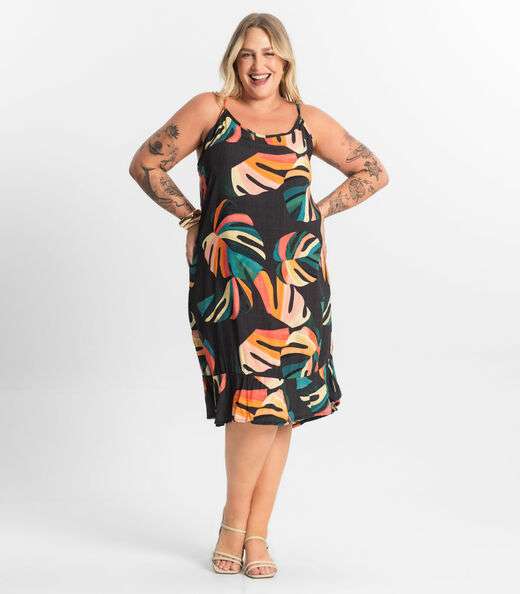 Vestido Curto Secret Glam Preto