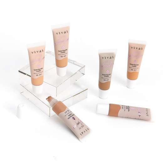 Base Líquida Vai na Bolsa Vivai Cor:01