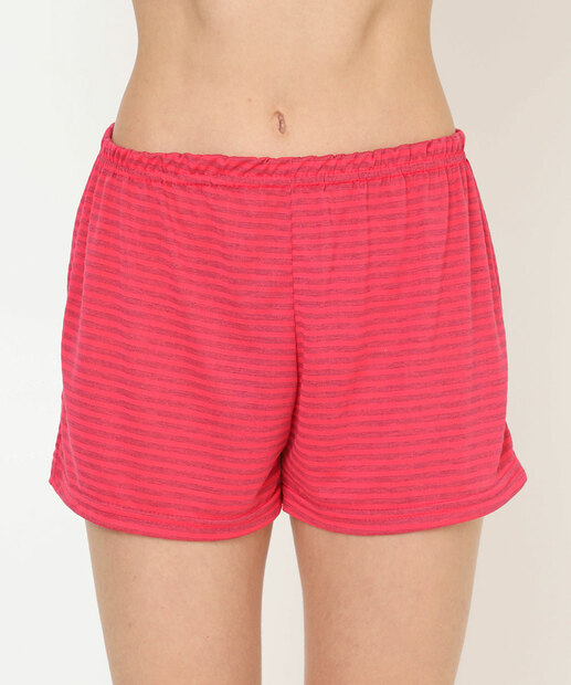 Pijama Feminino Estampa Cachorro Marisa Rosa