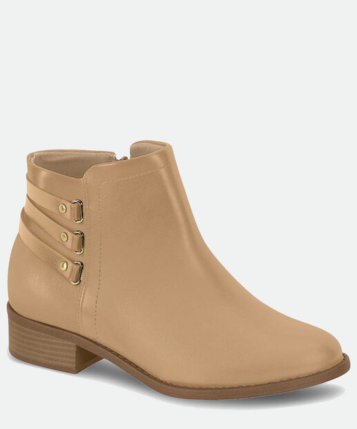 Bota Feminina Cano Curto Salto Grosso Modare 