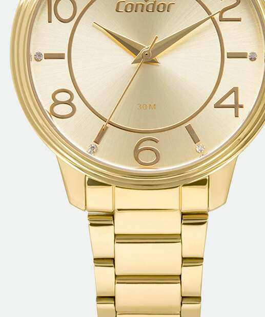  Kit Relógio Feminino Condor CO2035NHB/K4D