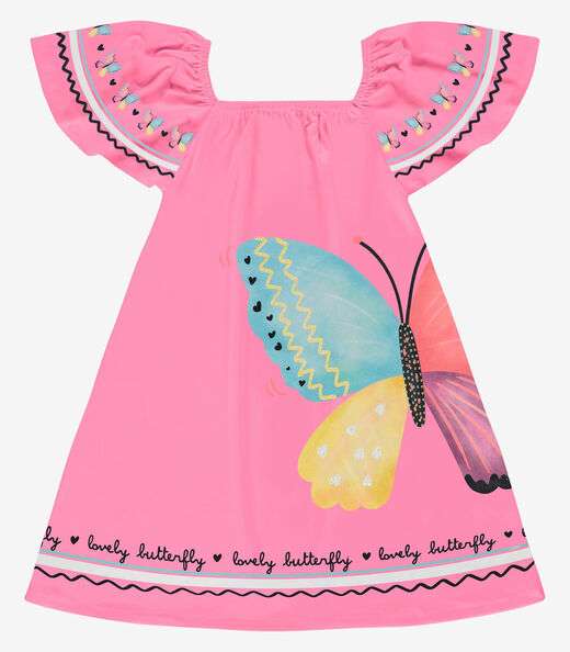 Image_Vestido Poly Flex Touch Cotton Rovi Kids Rosa