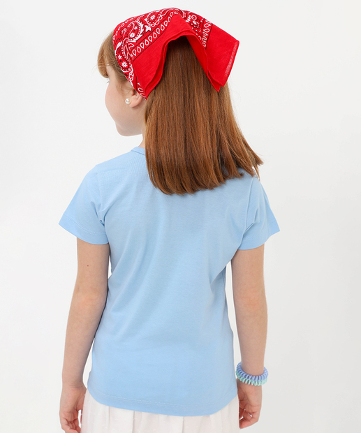Blusa Infantil Marisa Tam 4 a 10 Azul