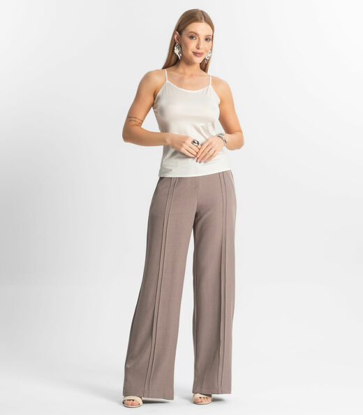 Regata Feminina Em Poliamida Sem Costura Select Branco