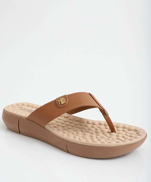 Image_Rasteirinha Feminina Conforto Modare Caramelo