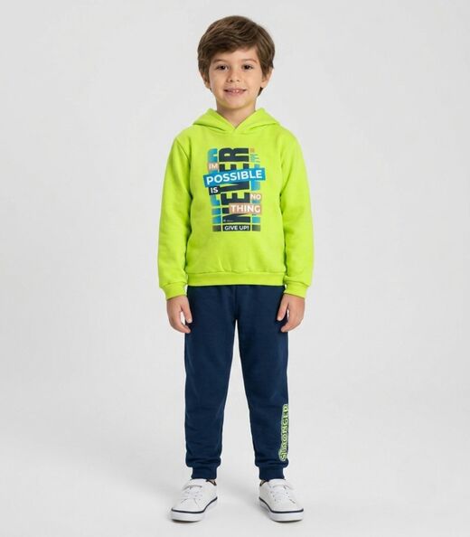 Image_Conjunto Moletom Menino Blusão E Calça Select Verde