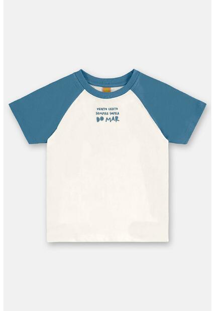 Conjunto Menino Camiseta e Short Três e Já