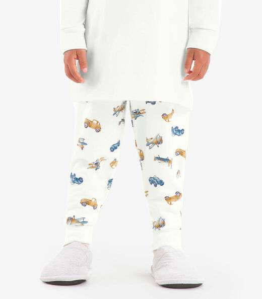Pijama moletinho Rovi Kids Bege