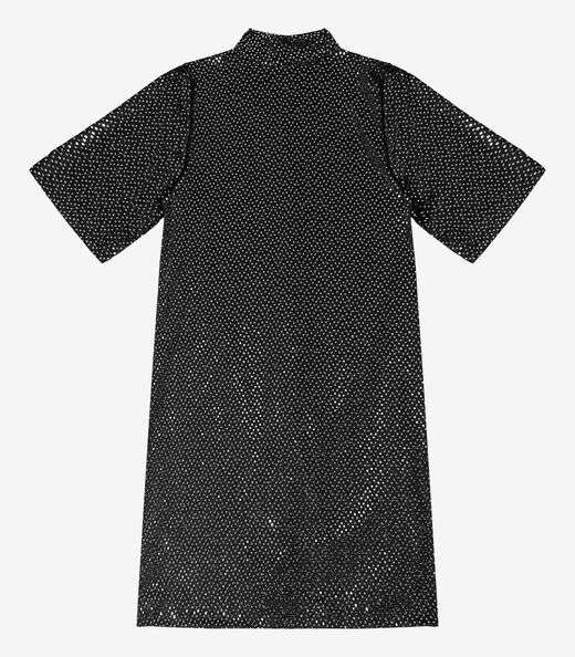 Vestido Feminino Com Lantejoula Endless Preto