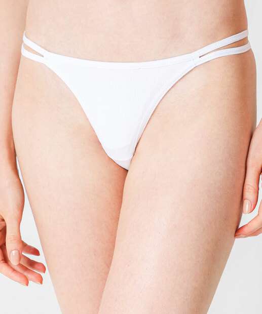 Kit 2 Calcinhas String Marisa Amarelo