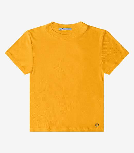 Blusa Feminina Em Ribana Endless Amarelo