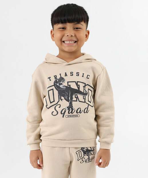 Image_Blusão Infantil Moletinho Capuz Marisa Tam 4 a 10 Bege