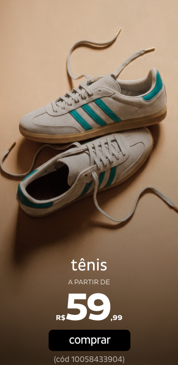 Tênis a partir de R$59,99